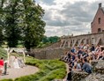 Hochzeitslocation: Die Zeremonie im Garten - Kasteel De Keverberg