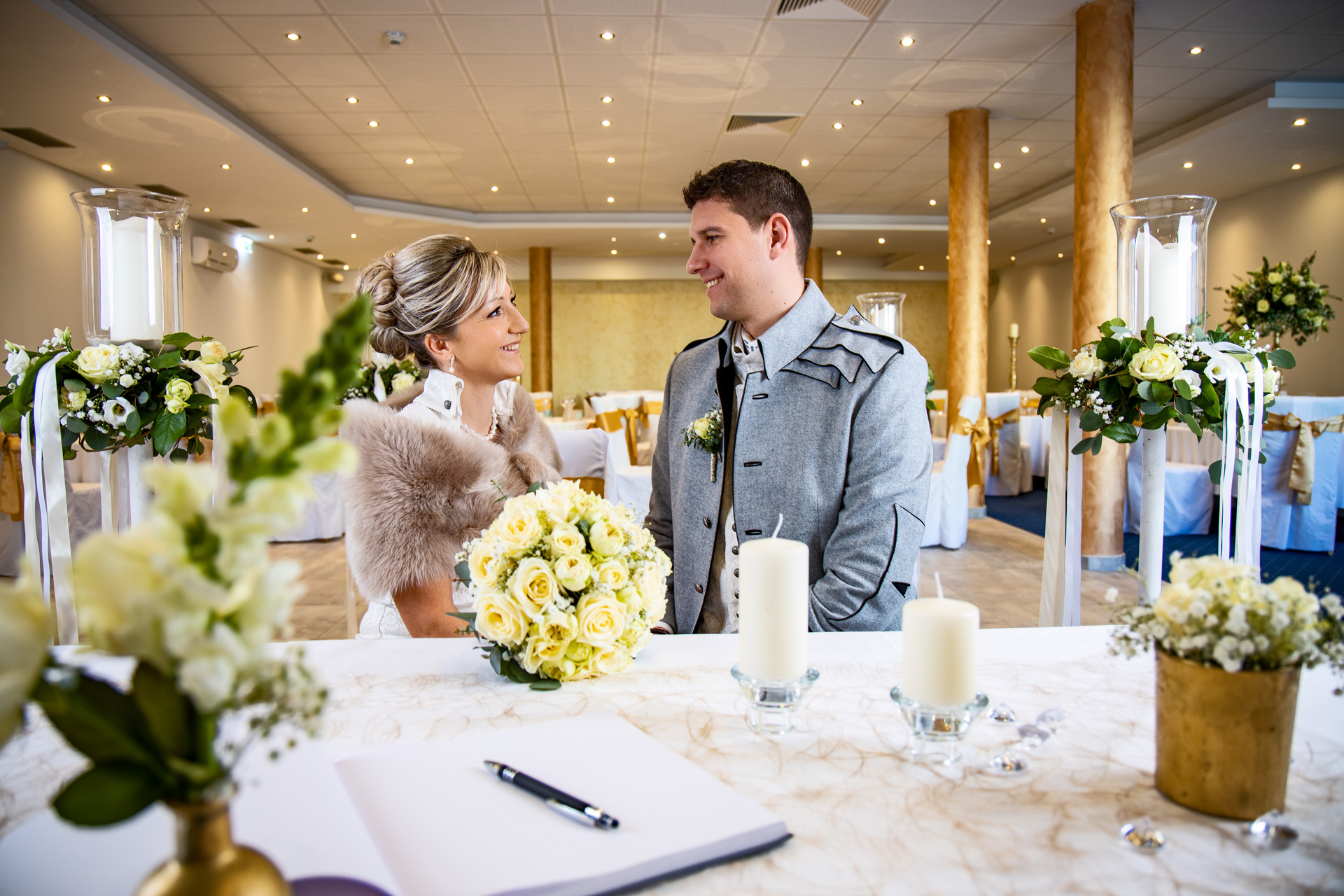 Winterhochzeit - Faaker-/Ossiachersee - Standesamtlich Trauen - Hotel Seven Villach