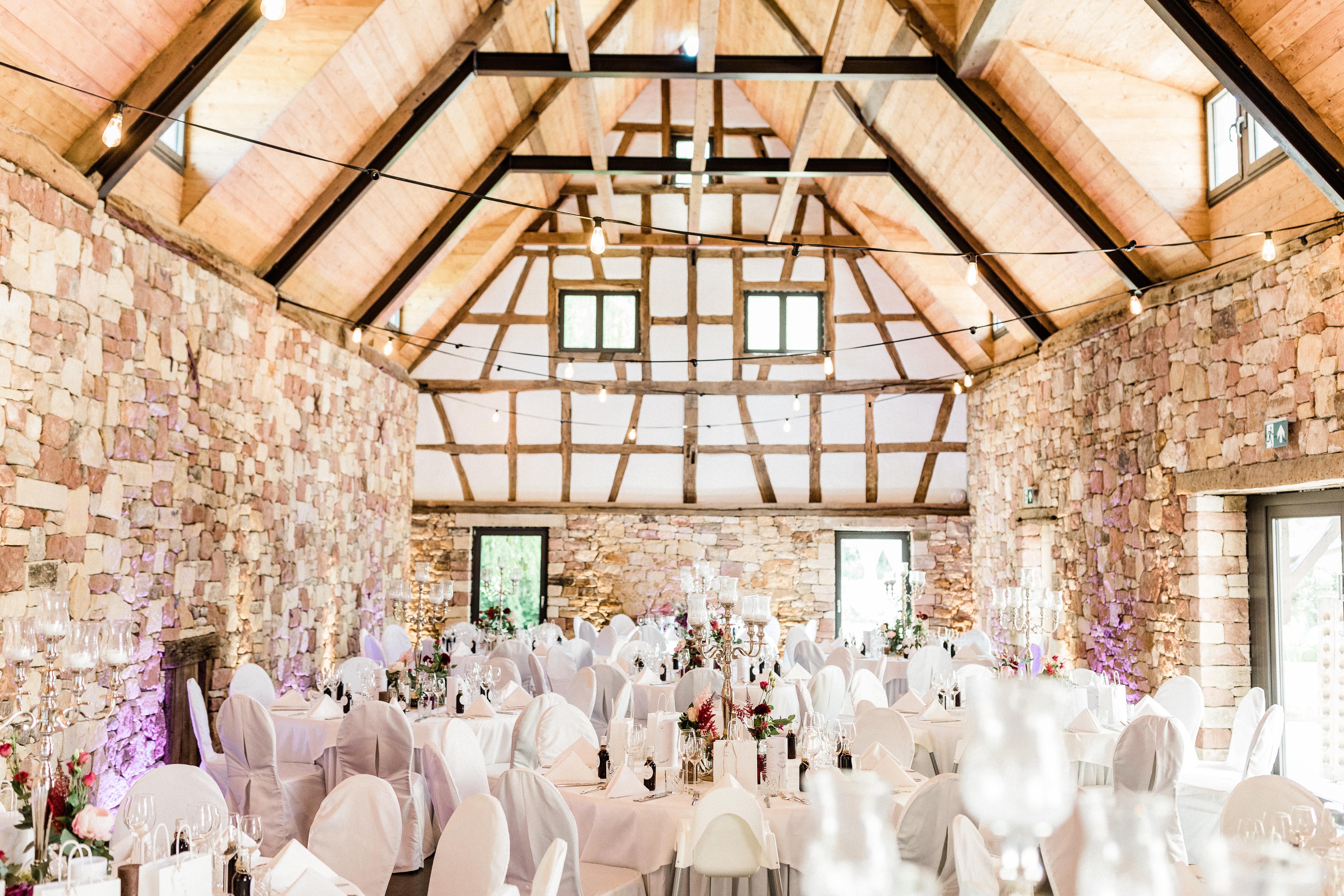 Gut Rehbach Angaben zu den Festsälen Festscheune