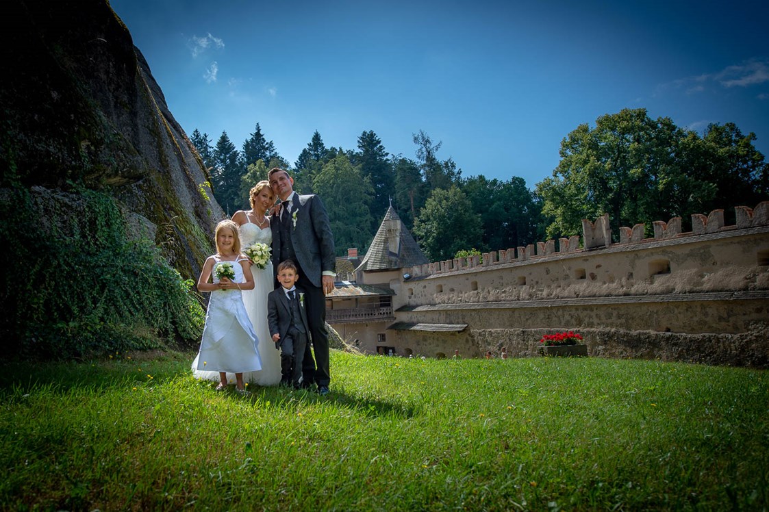 Hochzeitslocation: Die Burgruine Rappottenstein nahe Zwettel. - Burg Rappottenstein