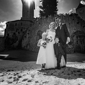 Hochzeitslocation: Die Burgruine Rappottenstein in Niederösterreich lädt zu einer Hochzeit. - Burg Rappottenstein