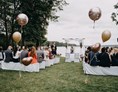Hochzeitslocation: Eine Trauung direkt am See. - Café Wildau - Werbellinsee