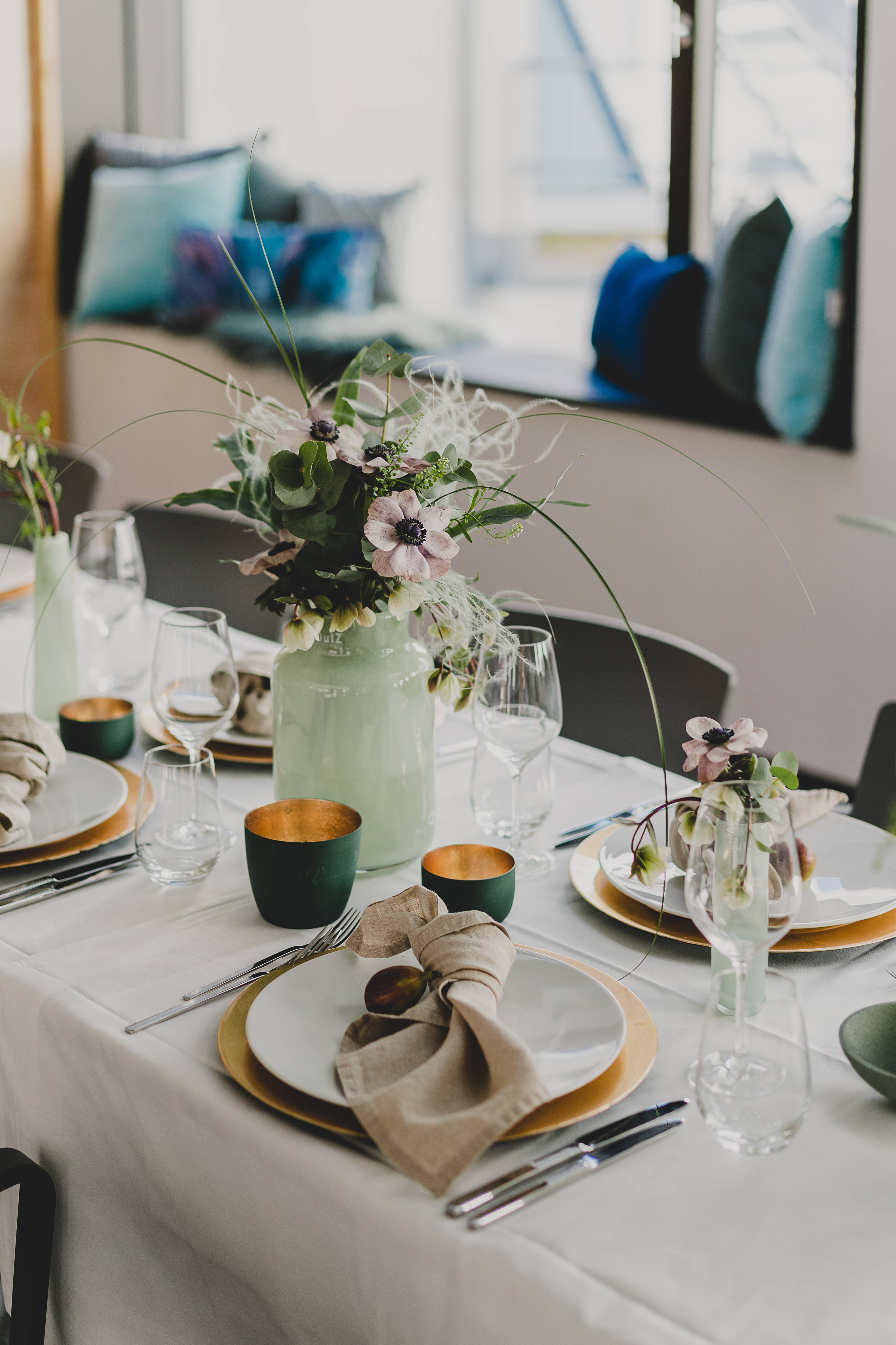 Winterhochzeit - Geeignet für: Hochzeit - Beispiel: Tischdeko - OutOfOffice Stuttgart-Mitte