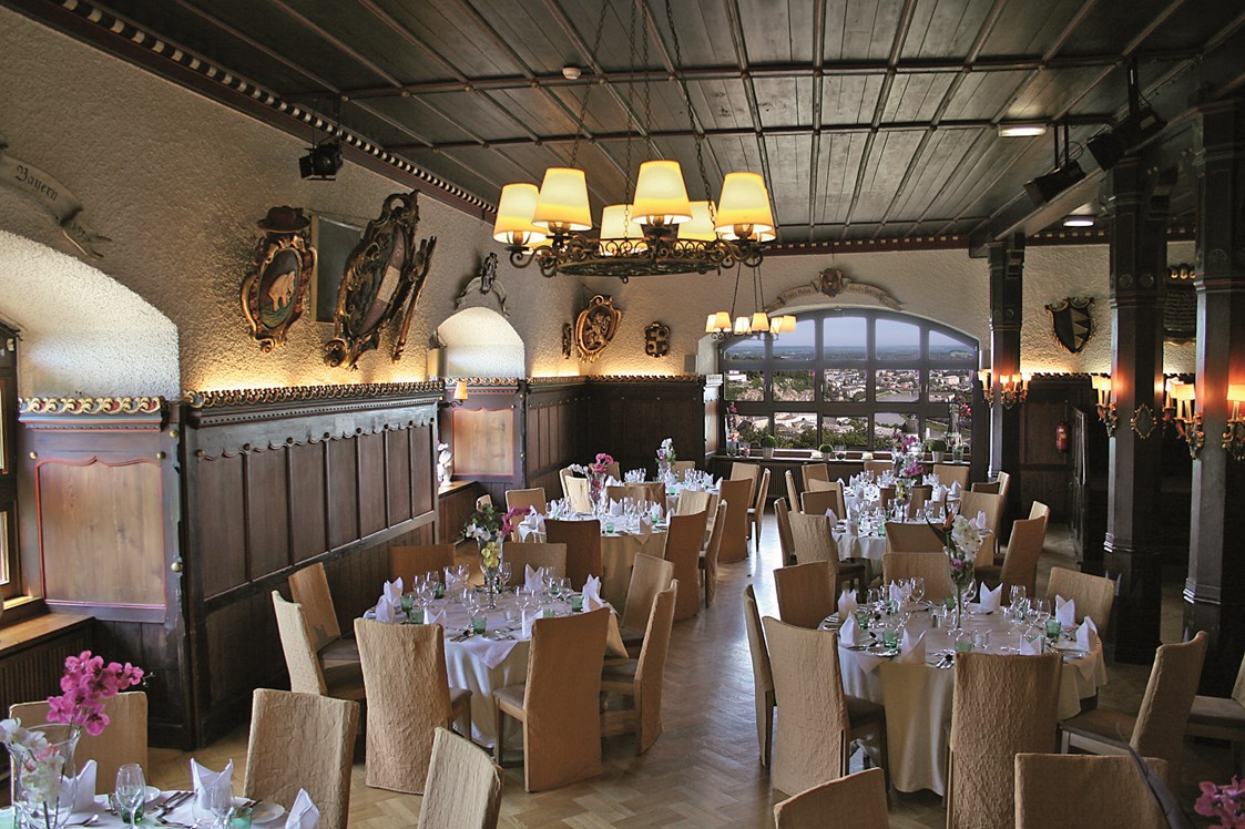 Hochzeitslocation: Wappensaal - Panorama Restaurant zur Festung Hohensalzburg