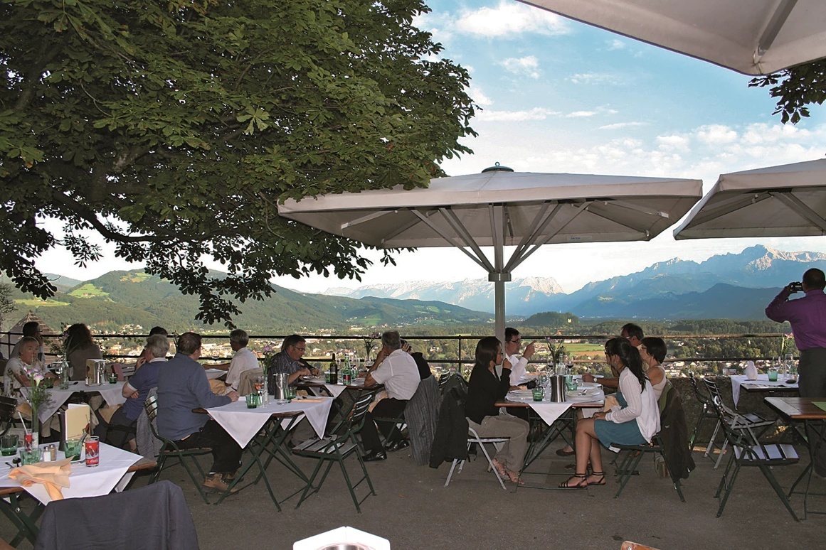 Hochzeitslocation: Panorama Terasse - Panorama Restaurant zur Festung Hohensalzburg