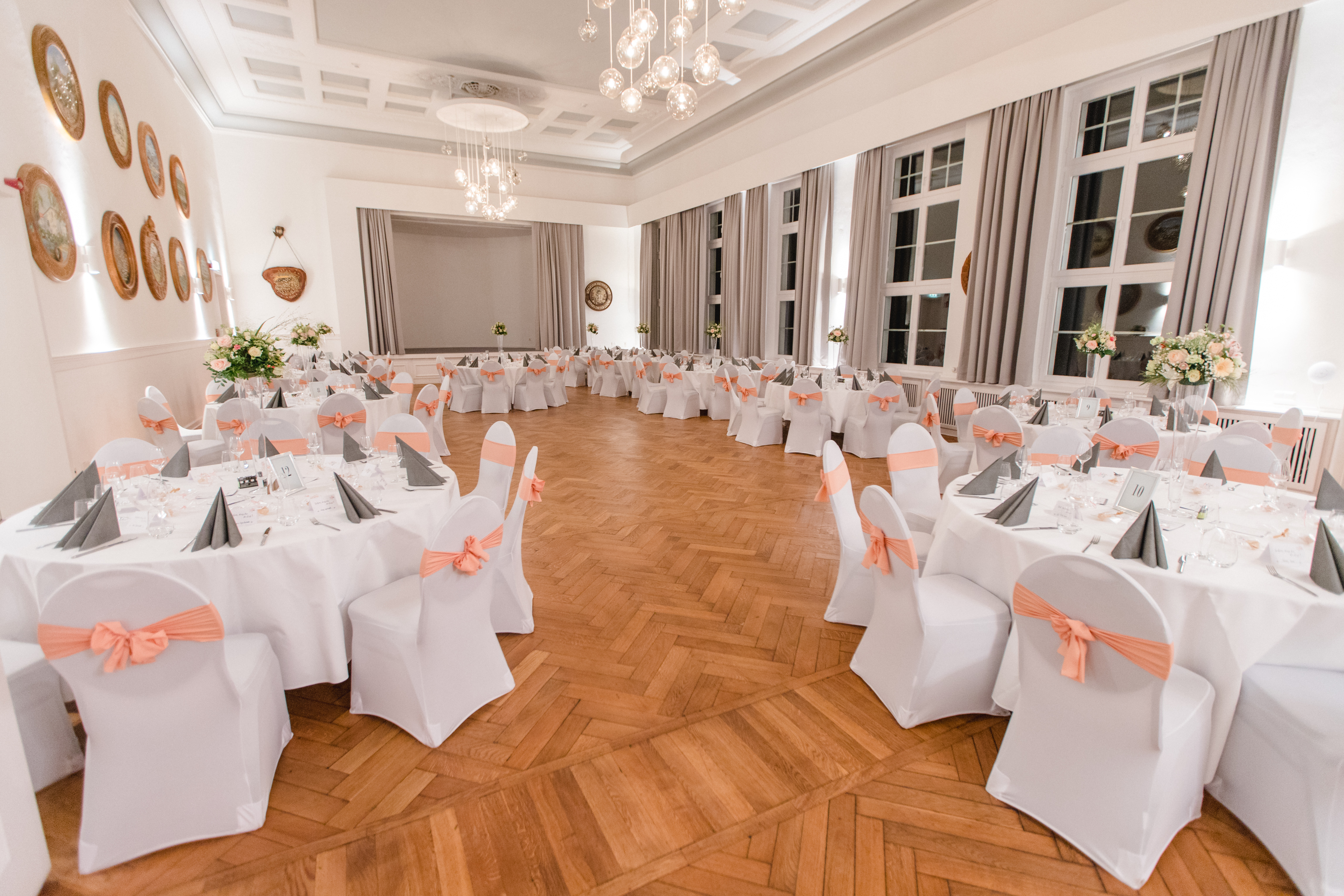 Winterhochzeit - Berlin-Stadt - Königssaal im OG - Villa Schützenhof