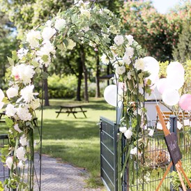 Hochzeitslocation: Garten der Villa Schützenhof - Villa Schützenhof