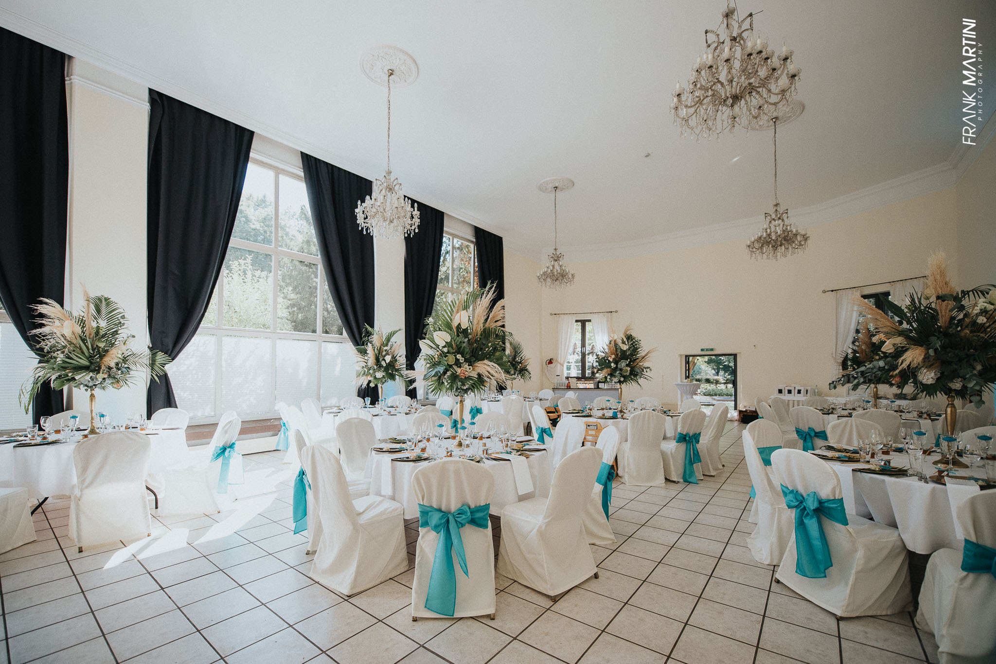 Hochzeitslocation: Der große Festssal des Nells Park Hotel in Trier. - Orangerie Nells Park Hotel Trier
