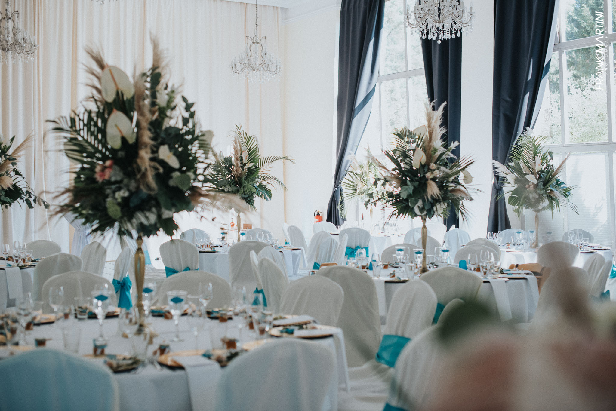 Hochzeitslocation: Der große Festssal des Nells Park Hotel in Trier. - Orangerie Nells Park Hotel Trier