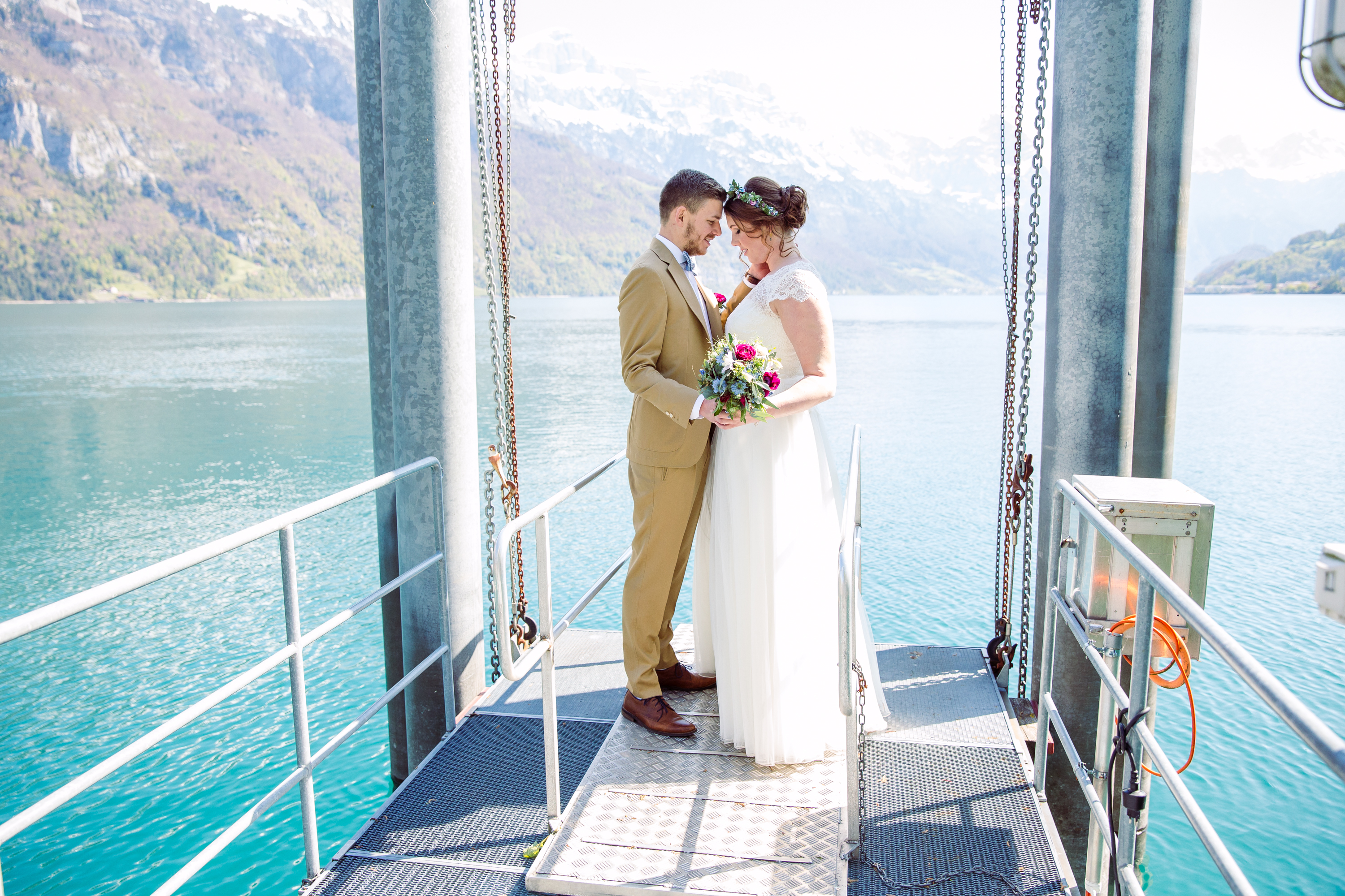 Hochzeitslocation: Privater Schiffsteg - sagibeiz