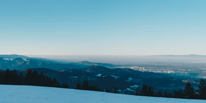 Winterhochzeit - nächstes Hotel - Ausblick von unserer Panoramaterrasse - Bergwelt Kandel
