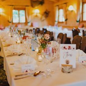Hochzeitslocation - Eine Hochzeitsfeier in der Forsthofalm - Forsthof