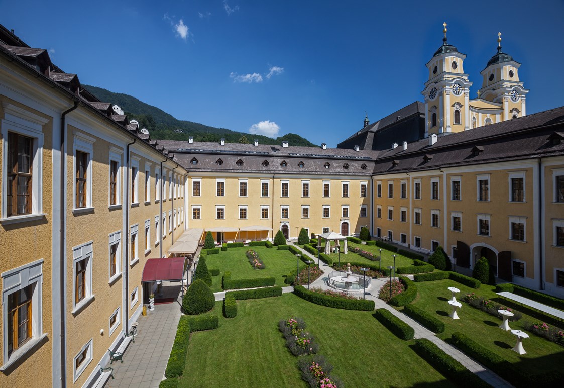 Hochzeitslocation: Schlossgarten - Schlosshotel Mondsee