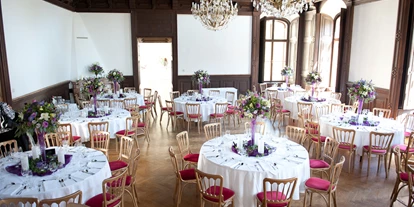 Winterhochzeit - Art der Location: Schloss - Eure Hochzeit im Festsaal des Veranstaltungsschloss Margarethen am Moos. - Veranstaltungsschloss Margarethen am Moos