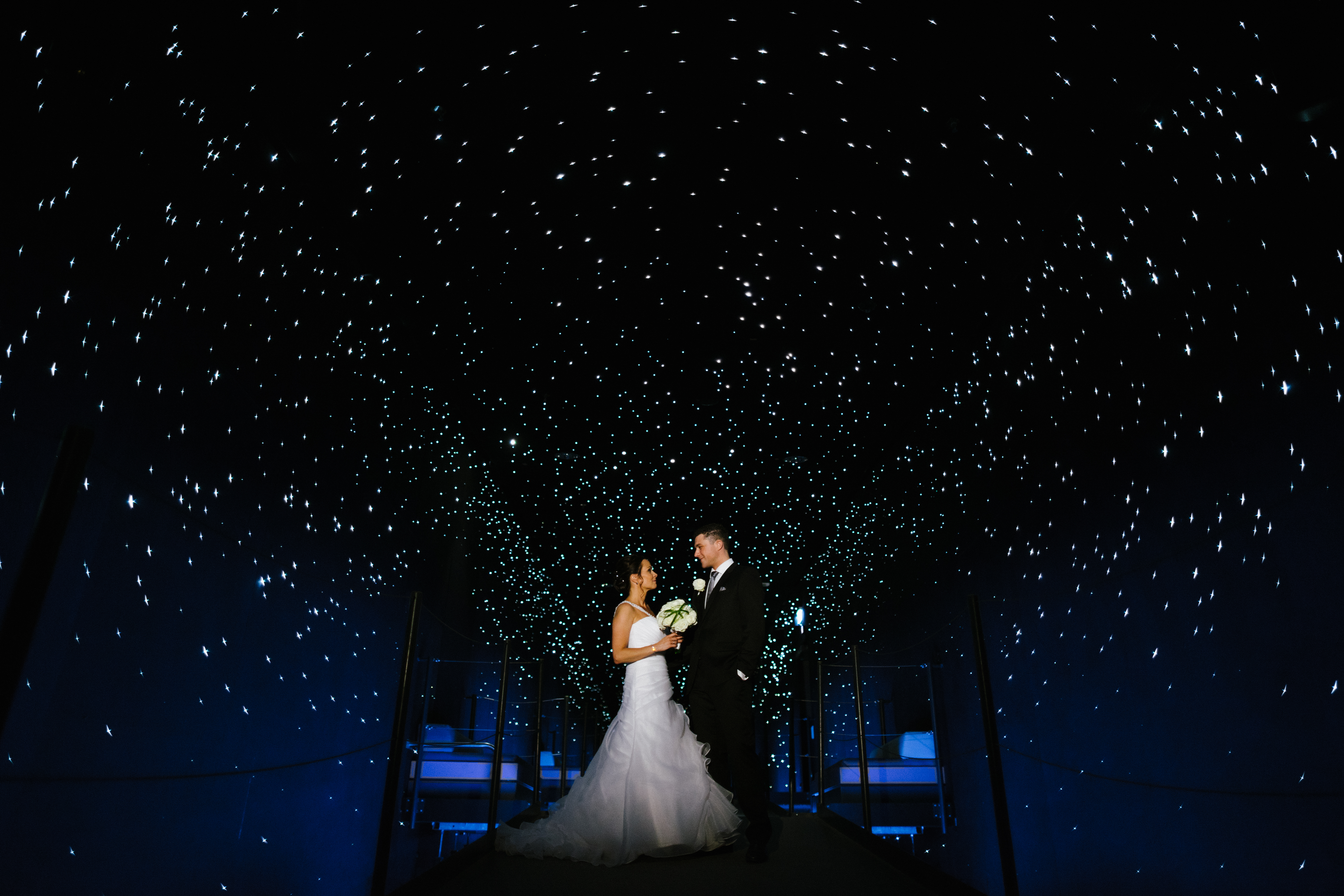 Winterhochzeit - nächstes Hotel - Romantisch unter dem Sternenhimmel - Klimahaus® Bremerhaven 8° Ost