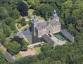 Hochzeitslocation: Luftansicht Schloss Hugenpoet - Schlosshotel Hugenpoet