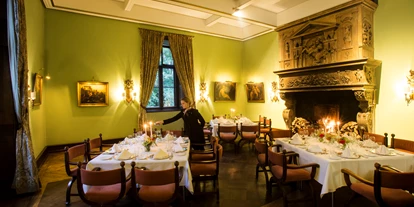 Winterhochzeit - Preisniveau: €€€ - Düsseldorf - Grüner Salon - Schlosshotel Hugenpoet