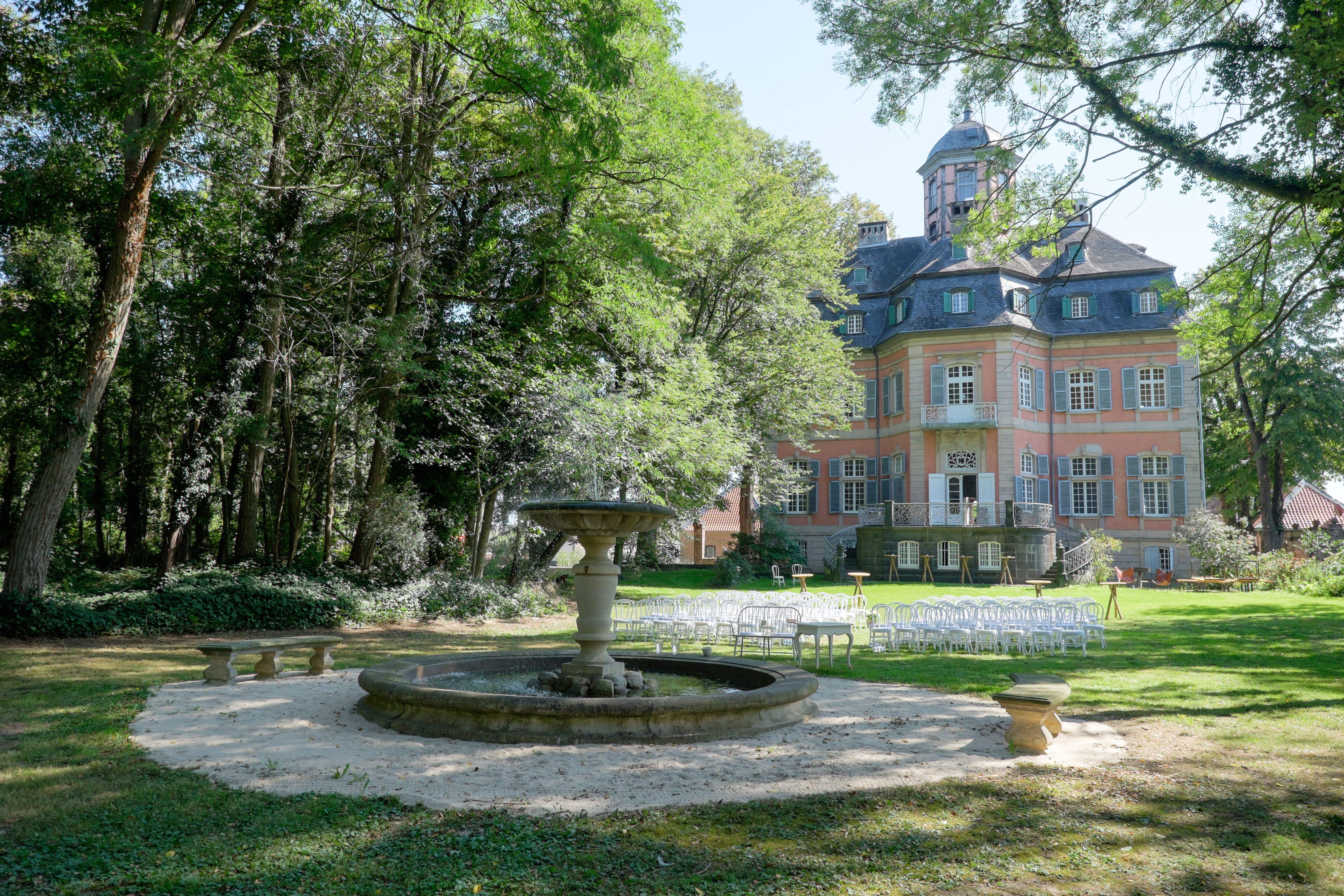 Winterhochzeit - Bergheim (Rhein-Erft-Kreis) - Die Parkanlage - Schloss Arff