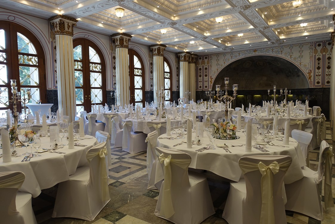 Hochzeitslocation: Marmorsaal im Weißenburgpark Stuttgart