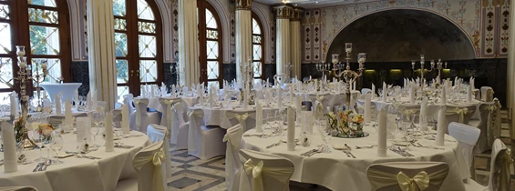 Hochzeitslocation: Marmorsaal im Weißenburgpark Stuttgart