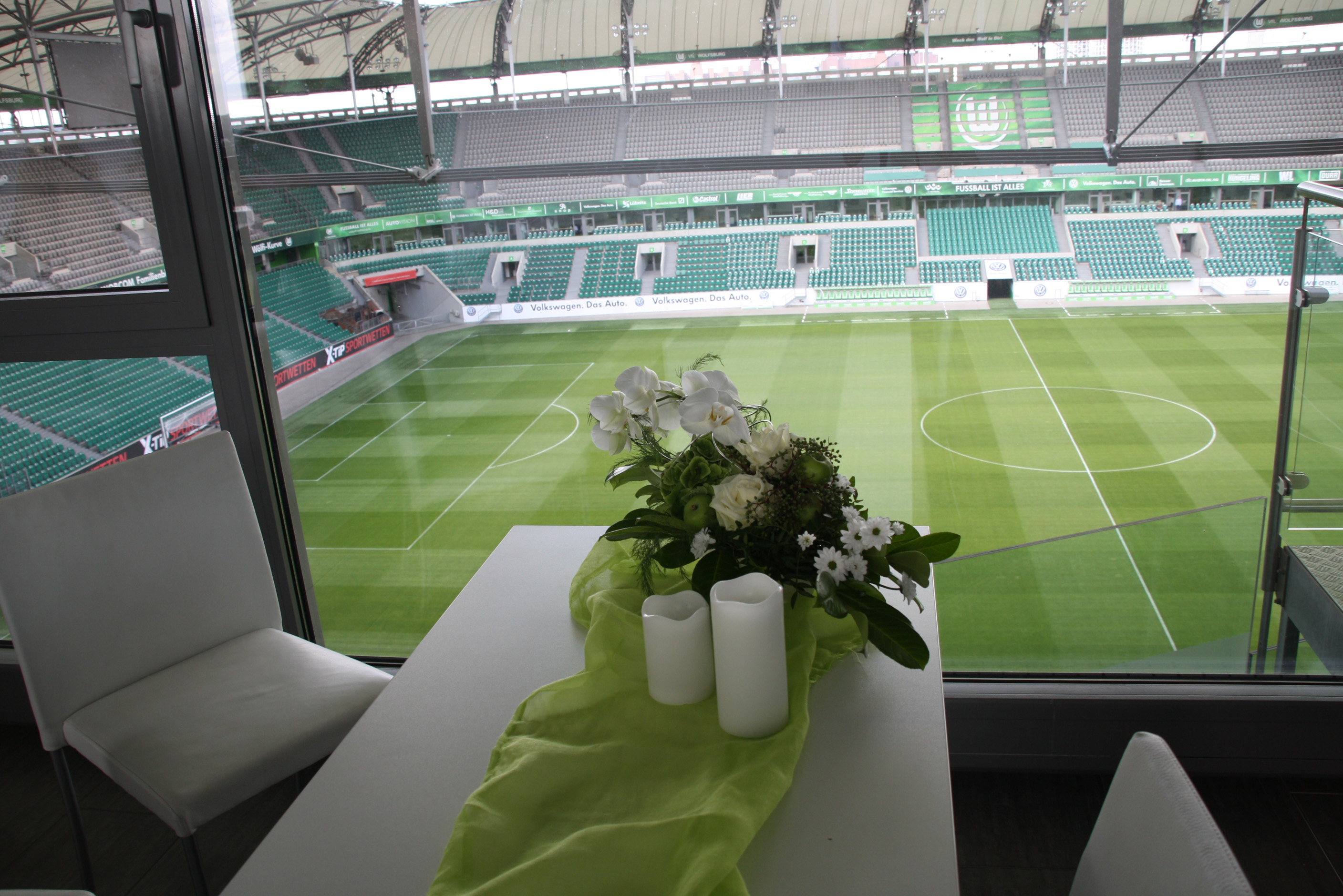 Hochzeitslocation: Trauung in der Skylounge! - Volkswagen Arena