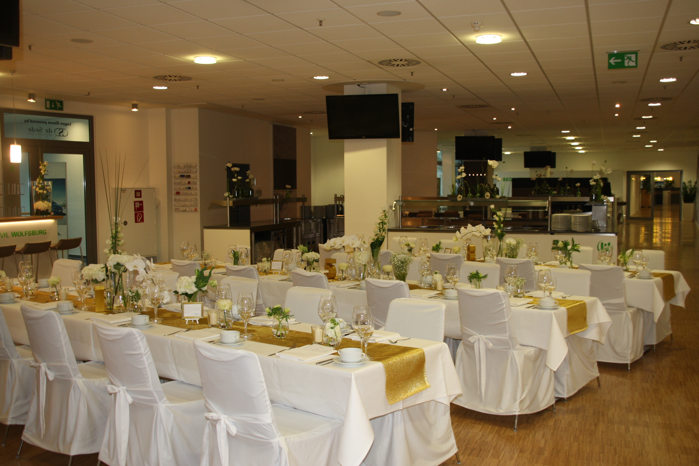 Hochzeitslocation: Hochzeit in der Logenebene! - Volkswagen Arena