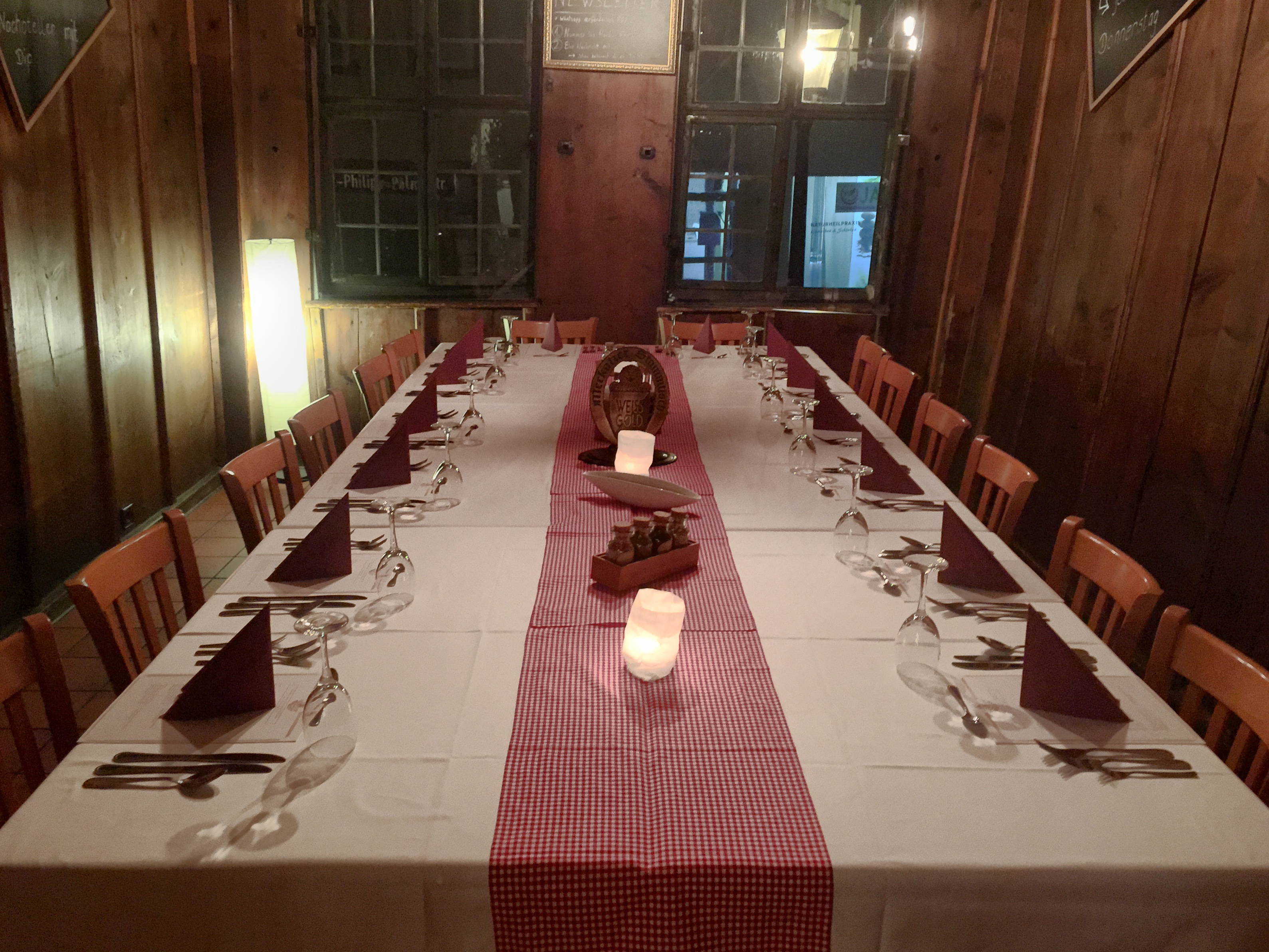 Hochzeitslocation: Barockzimmer eingedeckt - Alte Kanzlei