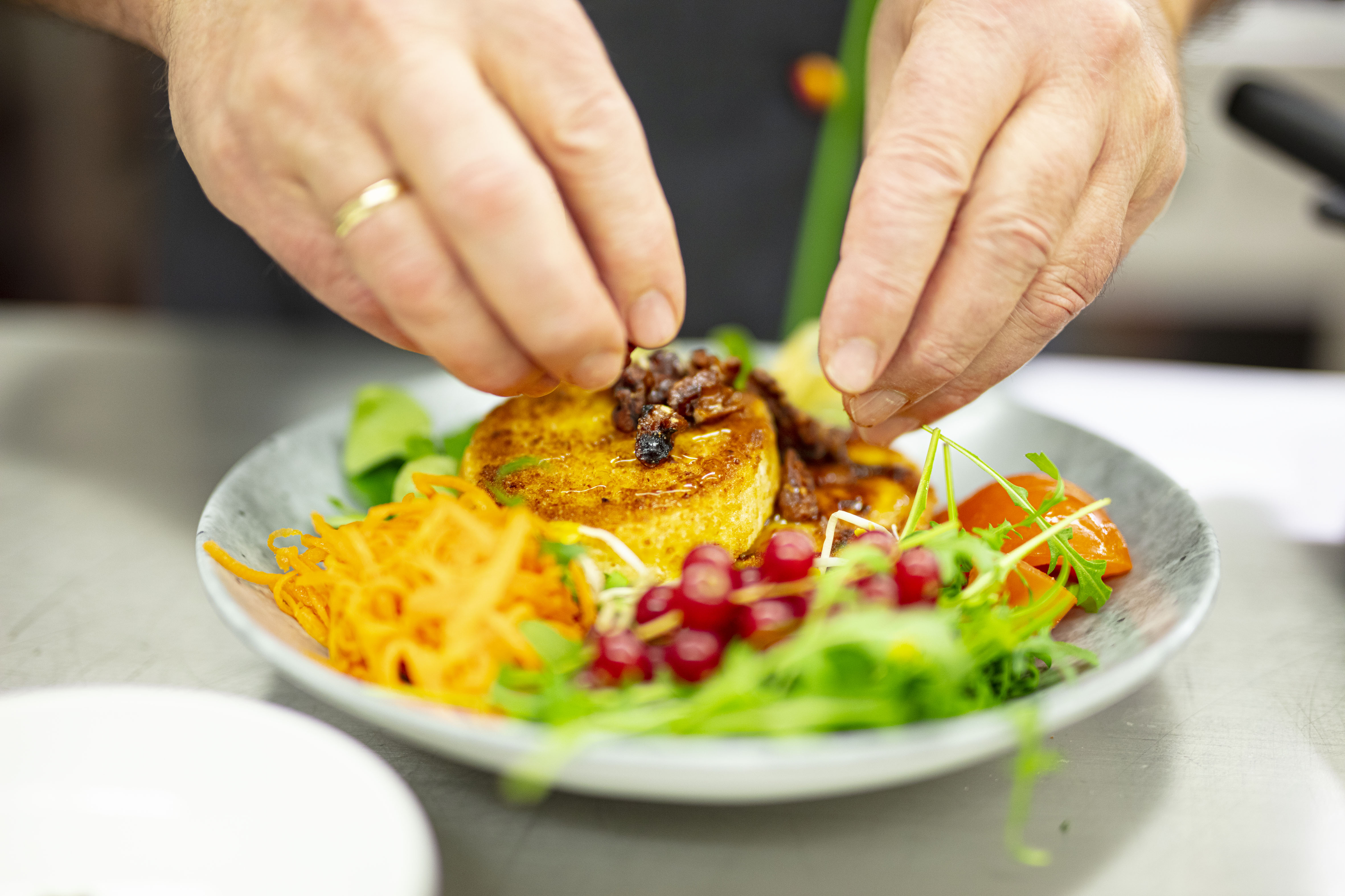 Winterhochzeit - Umgebung: in den Bergen - Ein Beispiels unserer kulinarischen Küche - Landhaus Nordhelle