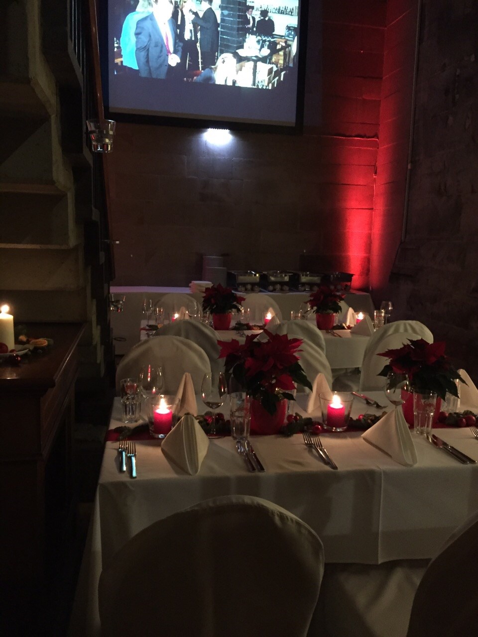 Hochzeitslocation: Gesetztes Dinner - 1460 Veranstaltungsraum