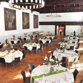 Hochzeitslocation: Der historische Festsaal im Hohenstaufensaal. - Hohenstaufensaal