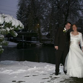 Hochzeitslocation: Hochzeit im Winter - Hotel und Restaurant Lochmühle