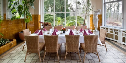 Winterhochzeit - Preisniveau: €€€ - Deutschland - Wintergarten - Villa Haar