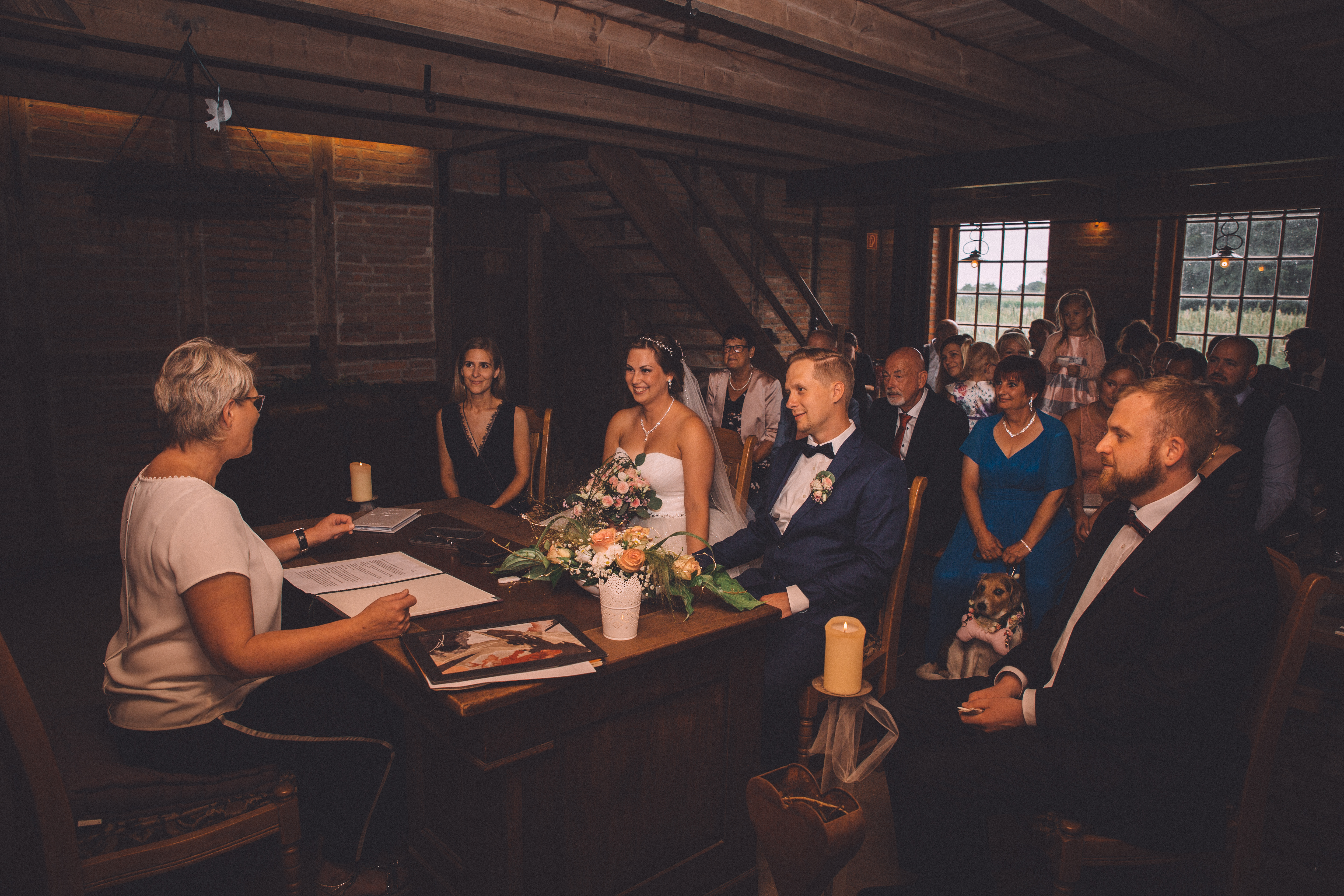 Hochzeitslocation: Eine Trauuung auf Hof Viehbrook.  - Hof Viehbrook