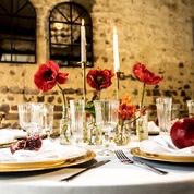 Winterhochzeit - nächstes Hotel - Festscheune an der Heiden - Et Stübchen