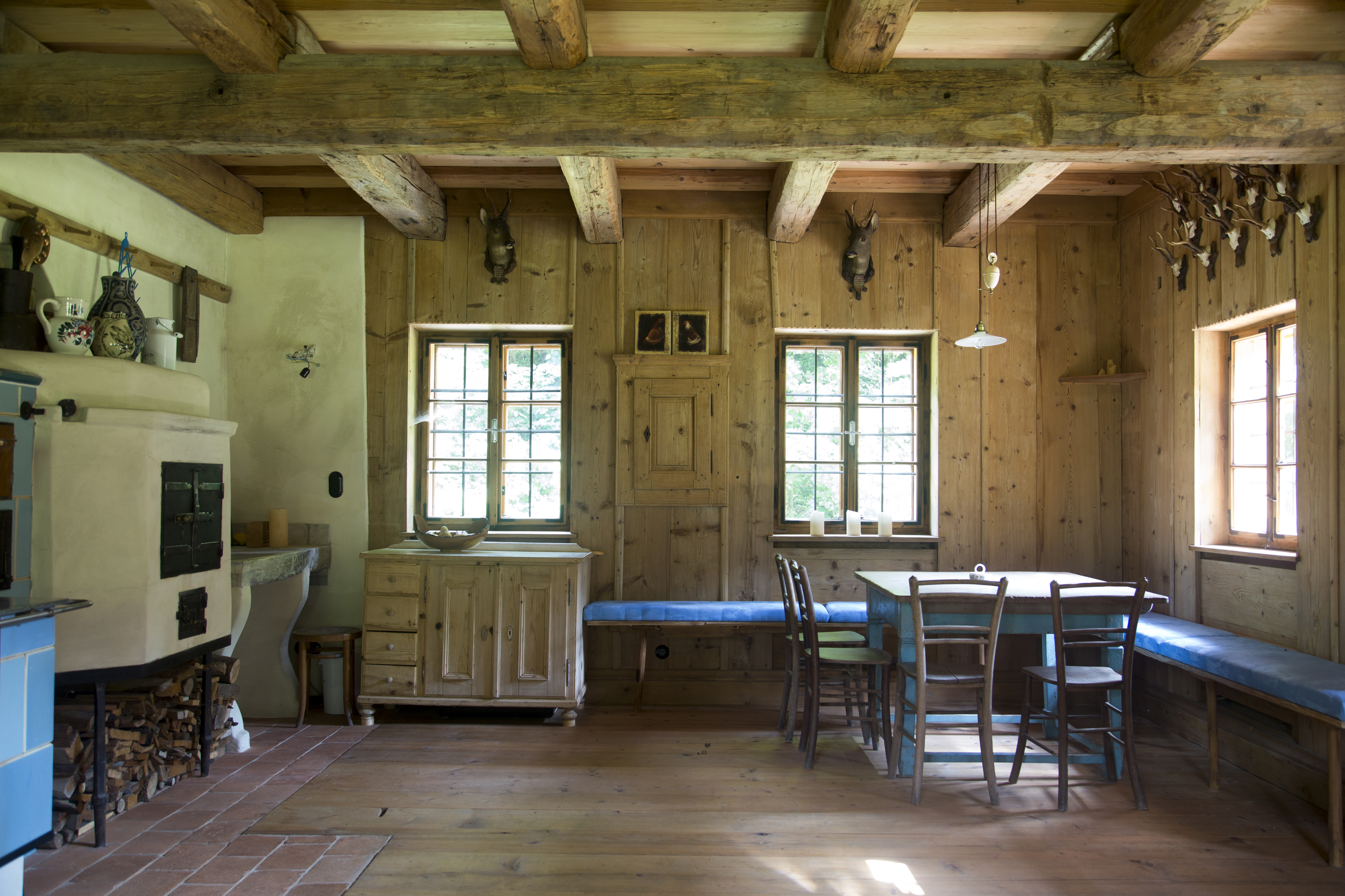 Schloss Ginselberg Angaben zu den Festsälen Bauernstube