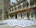 Hochzeitslocation: Romantischer Schlosshof  für bis zu 200Personen - Schloss Rothschild