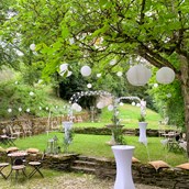 Hochzeitslocation - Unser Rosengarten ist das Herzstück des Schlosses - Schloss Kransberg