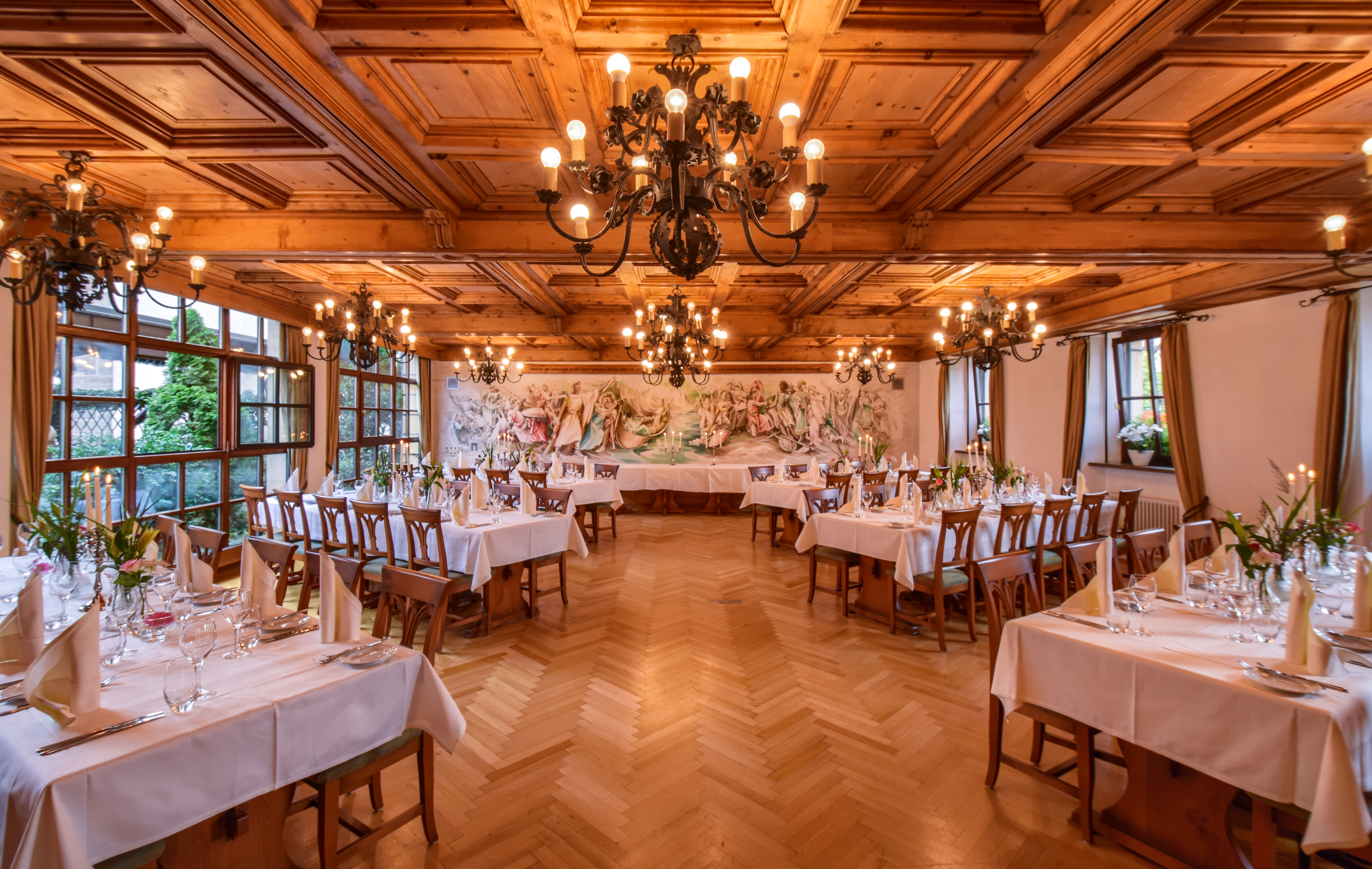 Hotel Riesengebirge Angaben zu den Festsälen Frankensaal