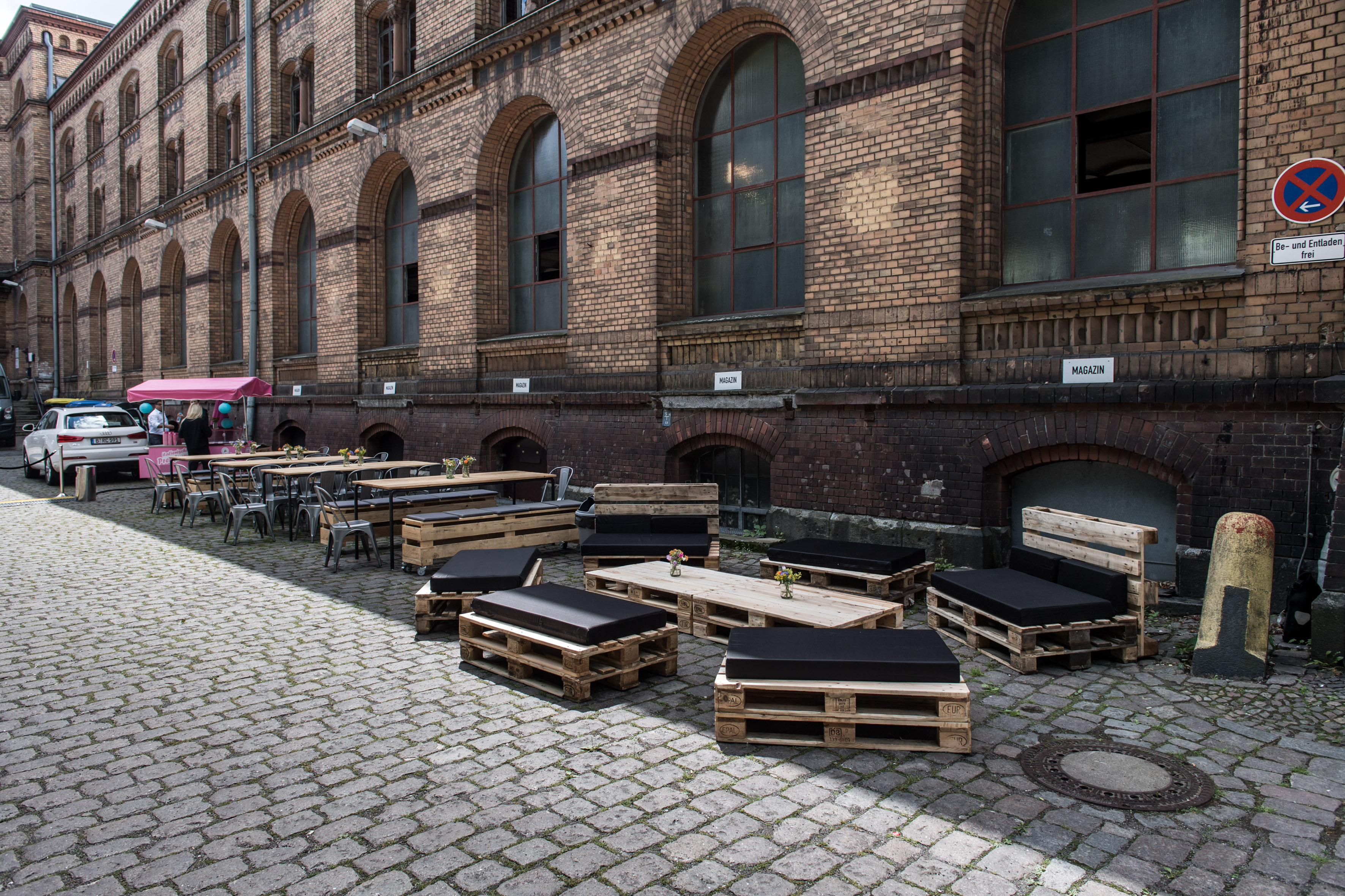 Hochzeitslocation: Magazin in der Heeresbäckerei