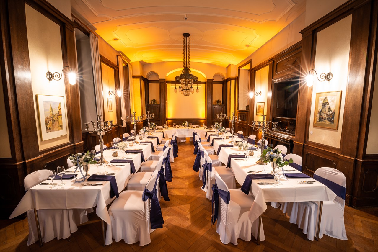 Schlosshotel Horneck Angaben zu den Festsälen Jugendstilsaal