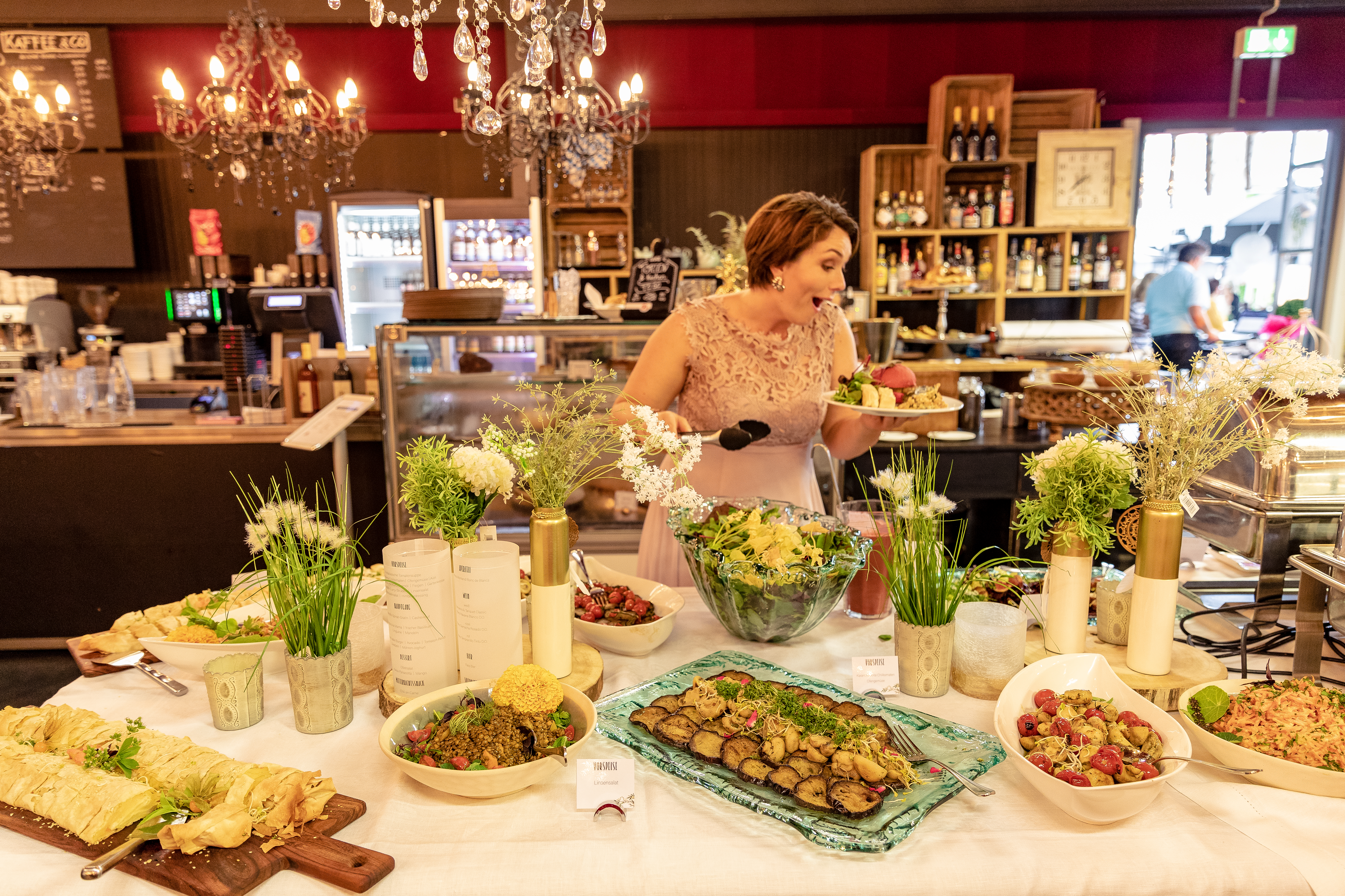 Hochzeitslocation: Buffet Vorschlag - Unique Eventlocation