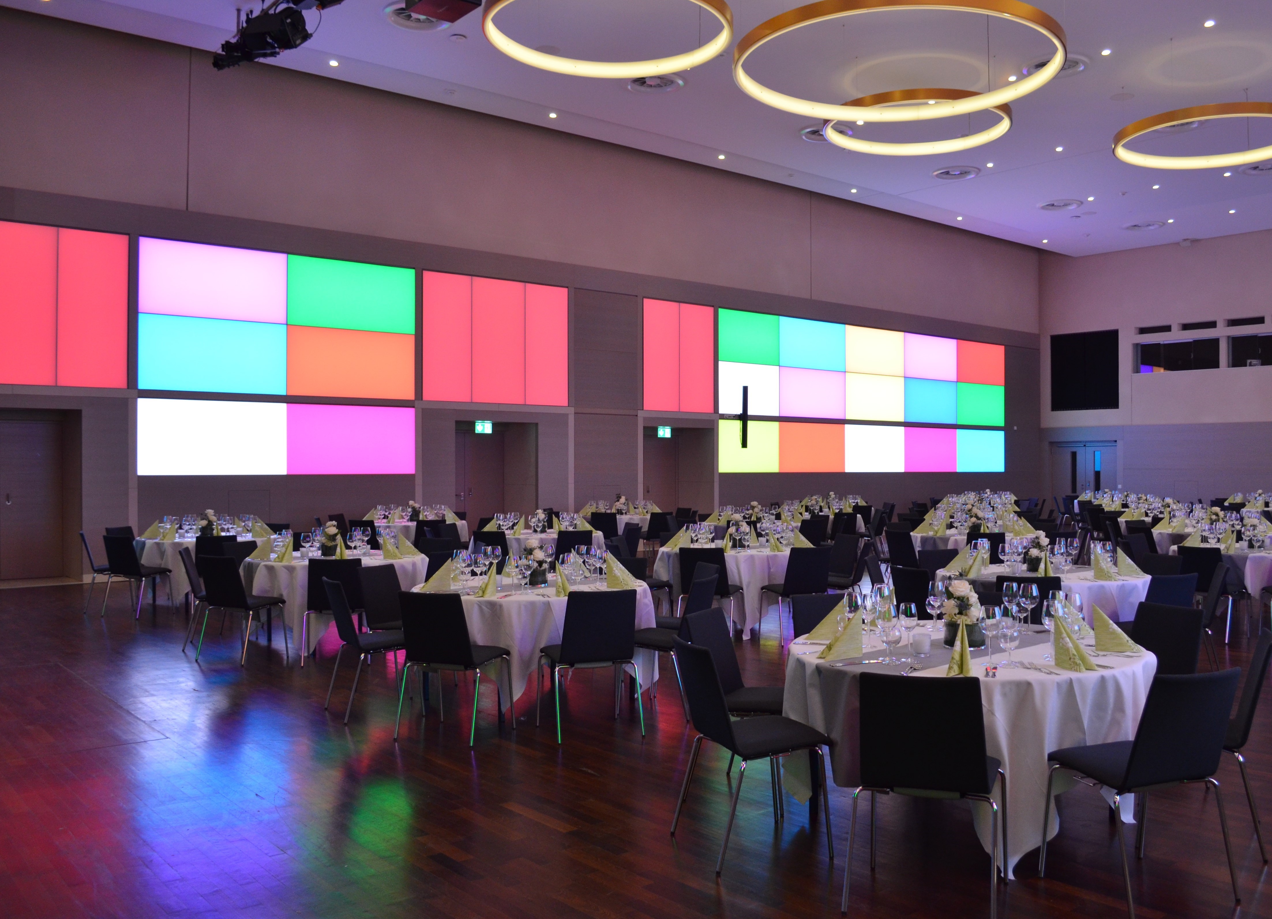 Westfalenhallen Kongress Dortmund Angaben zu den Festsälen Goldsaal LED