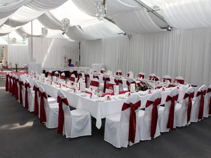 Winterhochzeit - Geeignet für: Hochzeit - Das Festzelt (Bild: Märchenhochzeit) - Das Chadim