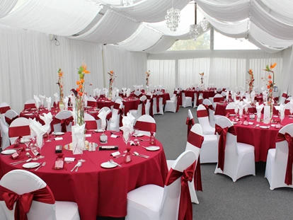 Winterhochzeit - Geeignet für: Hochzeit - Das Festzelt (Bild: Märchenhochzeit) - Das Chadim
