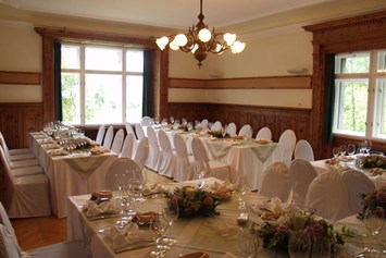 Hochzeitslocation: Hochzeitstafel - Hotel Landhaus Koller