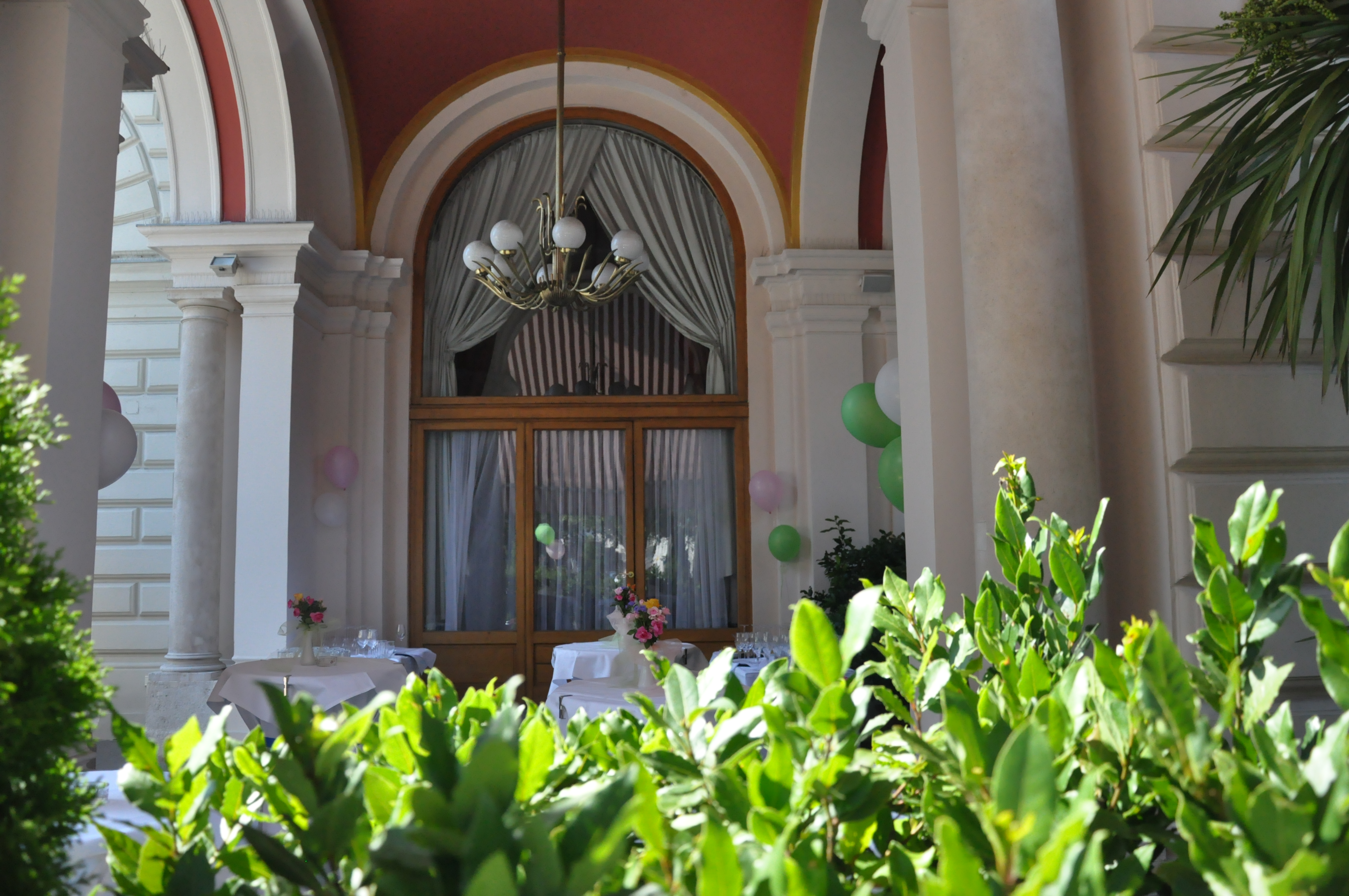 Winterhochzeit - Donauraum - Außenbereich Votiv Saal - Hotel Regina Wien