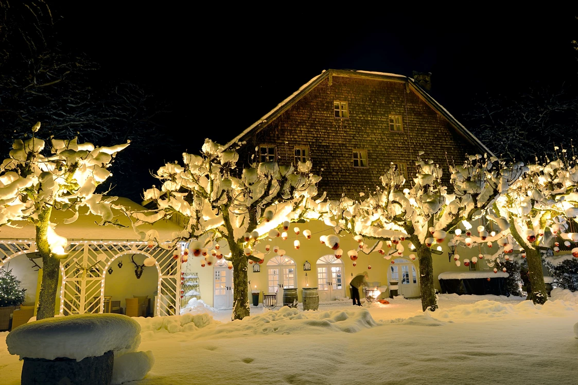 Hochzeitslocation: Schlosswirt in Weihnachtsstimmung - ****Hotel Schlosswirt zu Anif