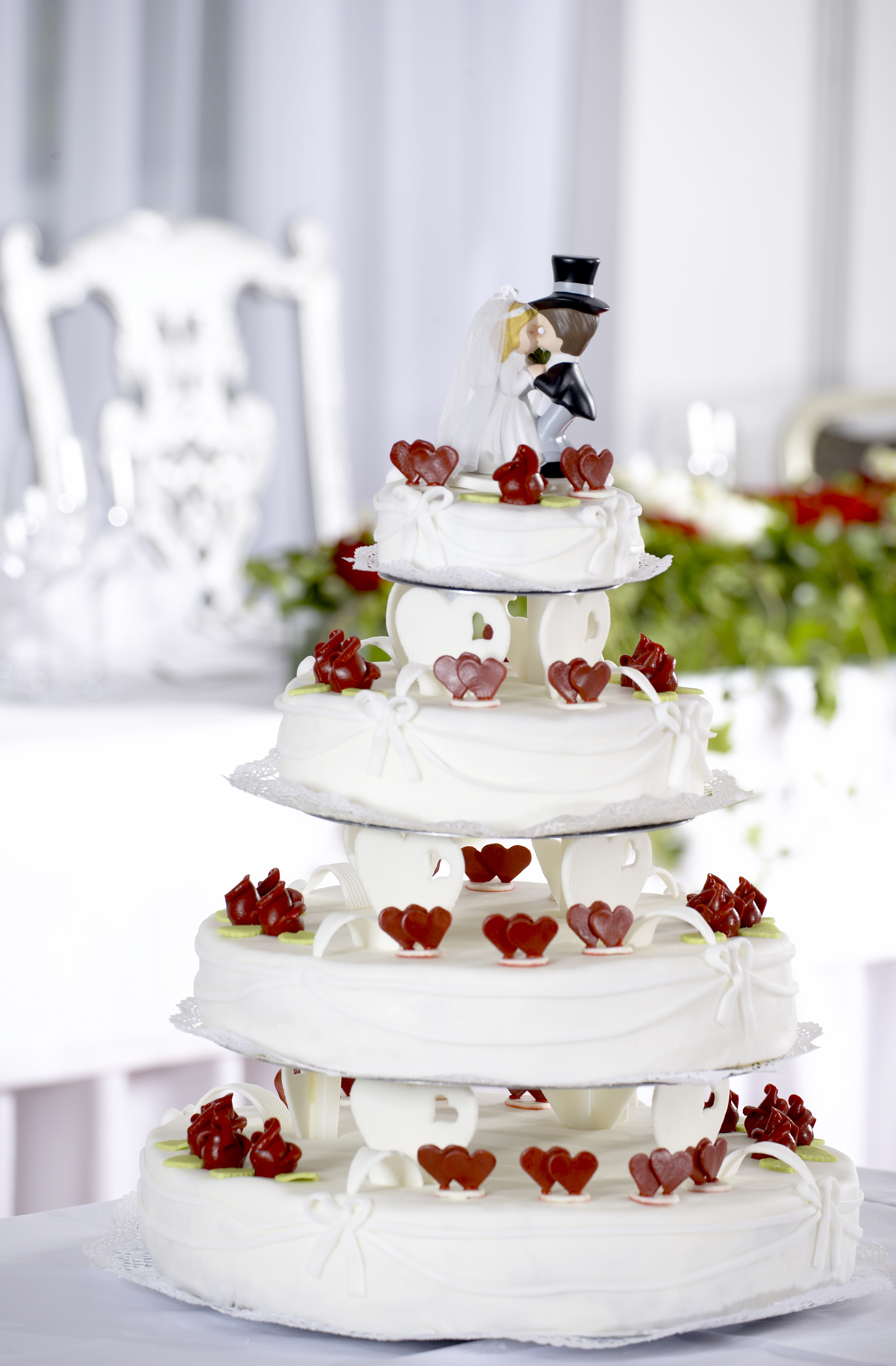 Winterhochzeit - Baden (Baden) - Hausgemachte Hochzeitstorte im ARCOTEL Kaiserwasser Wien - ARCOTEL Kaiserwasser Wien