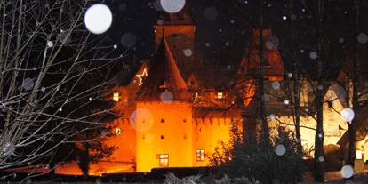 Winterhochzeit - Art der Location: Schloss - Winterlandschaft - Schloss Ottenstein
