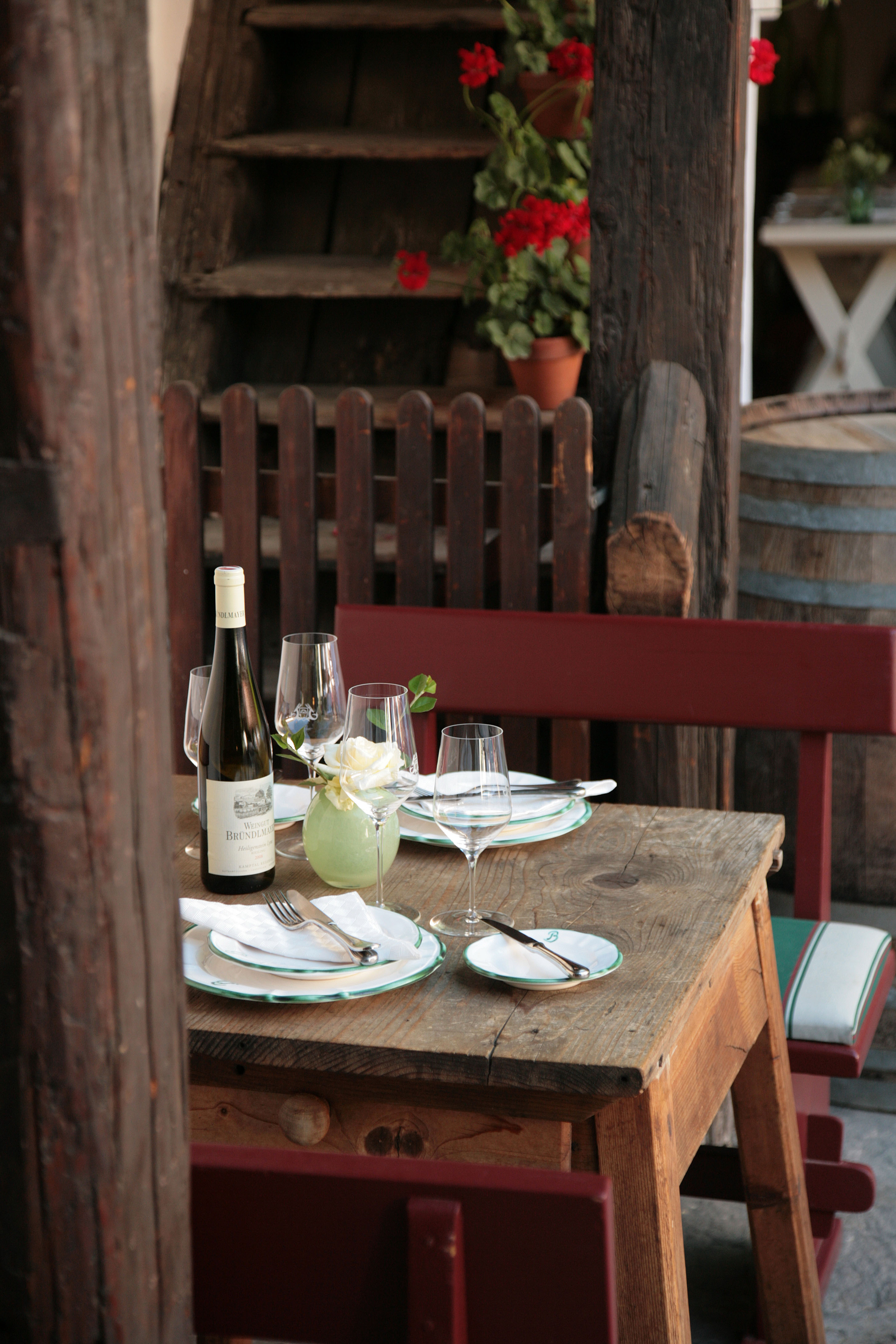 Hochzeitslocation: Heurigenhof Bründlmayer